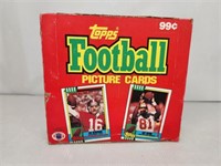 1990 Topps Unopened Football Card Pack Box