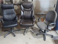 3 Office Chairs