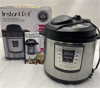 InstaPot Pressure Cooker, Powered On