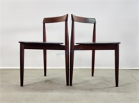 Hans Olsen Teak Roundette Dining Chairs