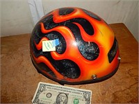 Vintage Wintune Motorcycle Helmet Sz Med