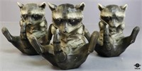 Fantastic Craft Inc Raccoon Figurines