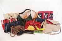 16 Pcs. The Sak, Amer. Leather, Travelon+ Handbags