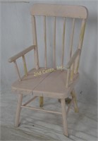 Antique Painted Wood Child's Chair