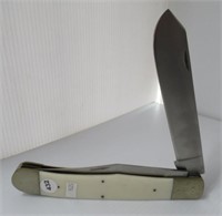 Large Pakistan two blade folding knife. Measures:
