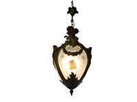 Louis XV bronze hall light