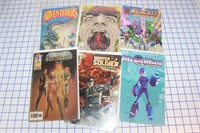 6 COMIC BOOKS