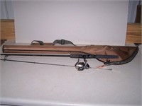 Daiwa rod with Plano case and reel