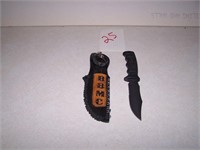 SOG knife in with case