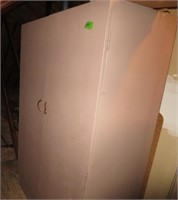 Metal wardrobe cabinet