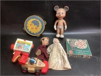 Box Lot of Vintage Toys