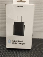 Samsung superfast wall charger. 25 W appears to