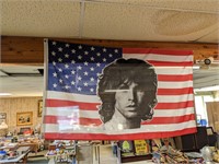 5'x3' Jim Morrison The Doors US Flag