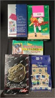 5 SEALED BOXES MLB TRADING CARDS