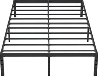 NEW JETO Metal Bed Frame  King 18 Inch