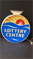 Electric Atlantic Lottery Center Sign * Works Need