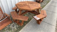 NEW OCTAGON OUTDOOR TABLE
