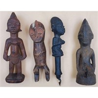 Lot of Vintage African Sculptures