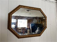 Vintage 32" Heavy Decorative Mirror