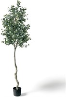 6ft Tall Eucalyptus Tree Artificial  Large Faux Eu