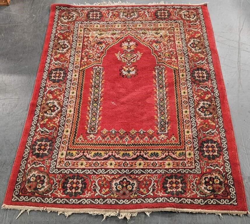 Antique Oriental Rug  66 1/2 L x 47 1/2 W