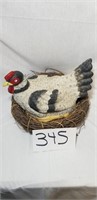 Ceramic Hen On Nest