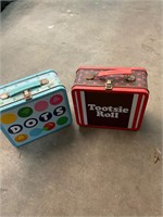 2 Metal Lunchboxes