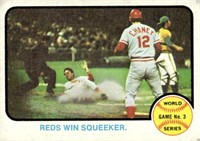 1973 Topps #205 WS Game No. 3 VG