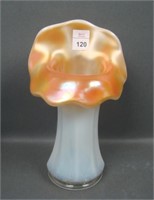 Westmoreland Peach Opal Interior Panel JIP Vase