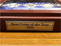 6- UNC. BEST SILVER 1OZ COINS OF YEAR 2020