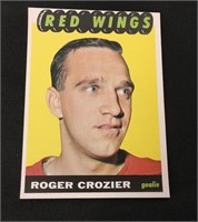 1965 Topps Hockey Card Roger Crozier