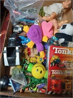 Box Lot of Various Collector Toys, Figures,