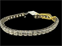 14K 12.09 CT. DIAMOND TENNIS BRACELET