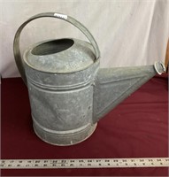 Vintage Galvanized Metal Watering Can