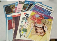 lot of old magazines