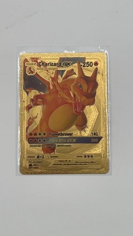 Charizard GX SM211 Gold Foil