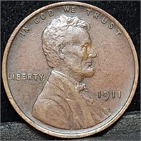 1911 Lincoln Wheat Cent Nice