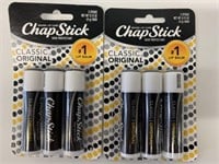 6 New Chapstick Classic Original Lip Care