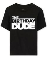 Toddler Boys' Birthday Graphic T-Shirt, 4T