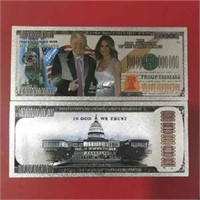 Donald Trump Collectors Bank Note NEW