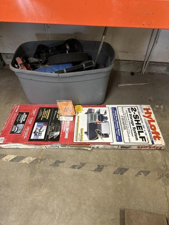 Storage Rack, Miscellaneous Tote