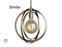 $65 BRINLHEART Industrial Metal Pendant Light,