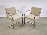 Pair Mies van der Rohe BRNO Chairs