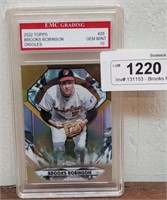 Brooks Robinson graded card