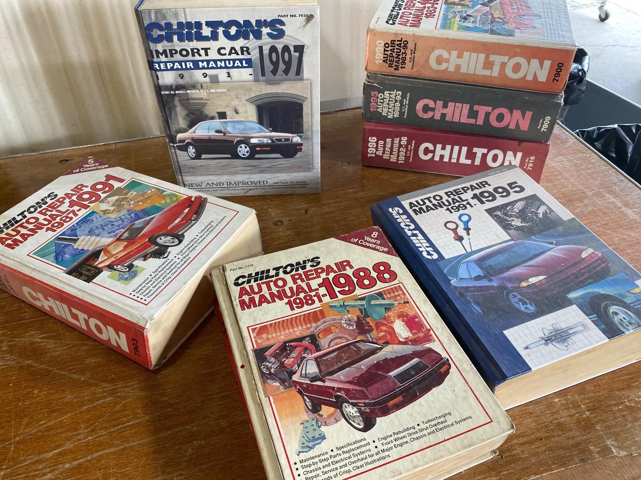 Clinton Auto Repair Manuals