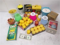 Lot of Citronella & Bug/Insect Repellent Candles