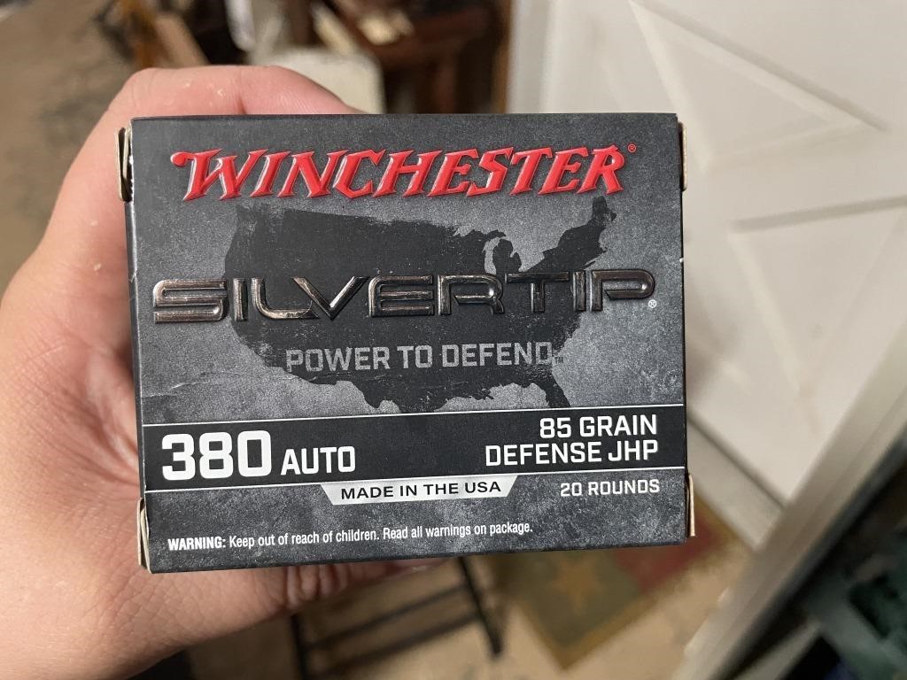 Winchester 380 Auto 80 Grain 20 rounds