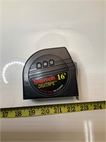 Digital Tape Measure - 16’ -Untested