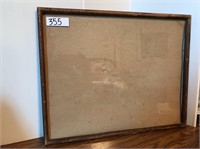 Wood Frame with Glass