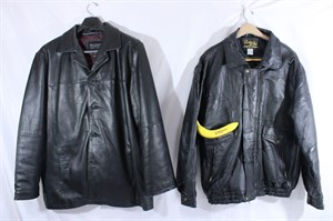 Leather & Soul Bomber + Wilsons Leather Jackets